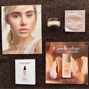 Laura Mercier Skin Care Samples - Concealer,Foundation,Eye Crème,Rose Oil,Powder